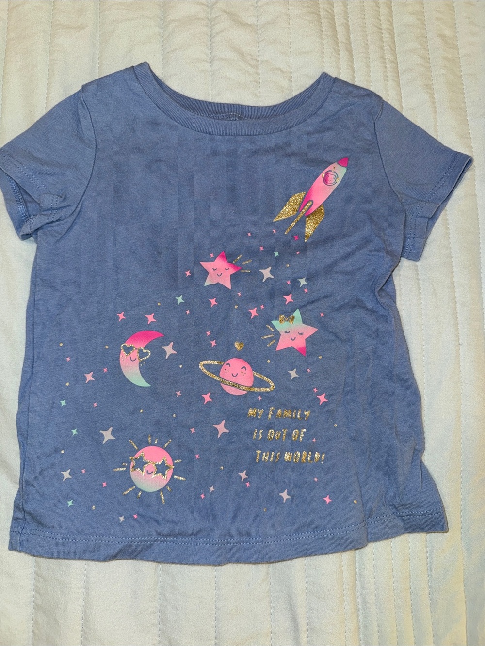 My Family is Out of This World Space Tee